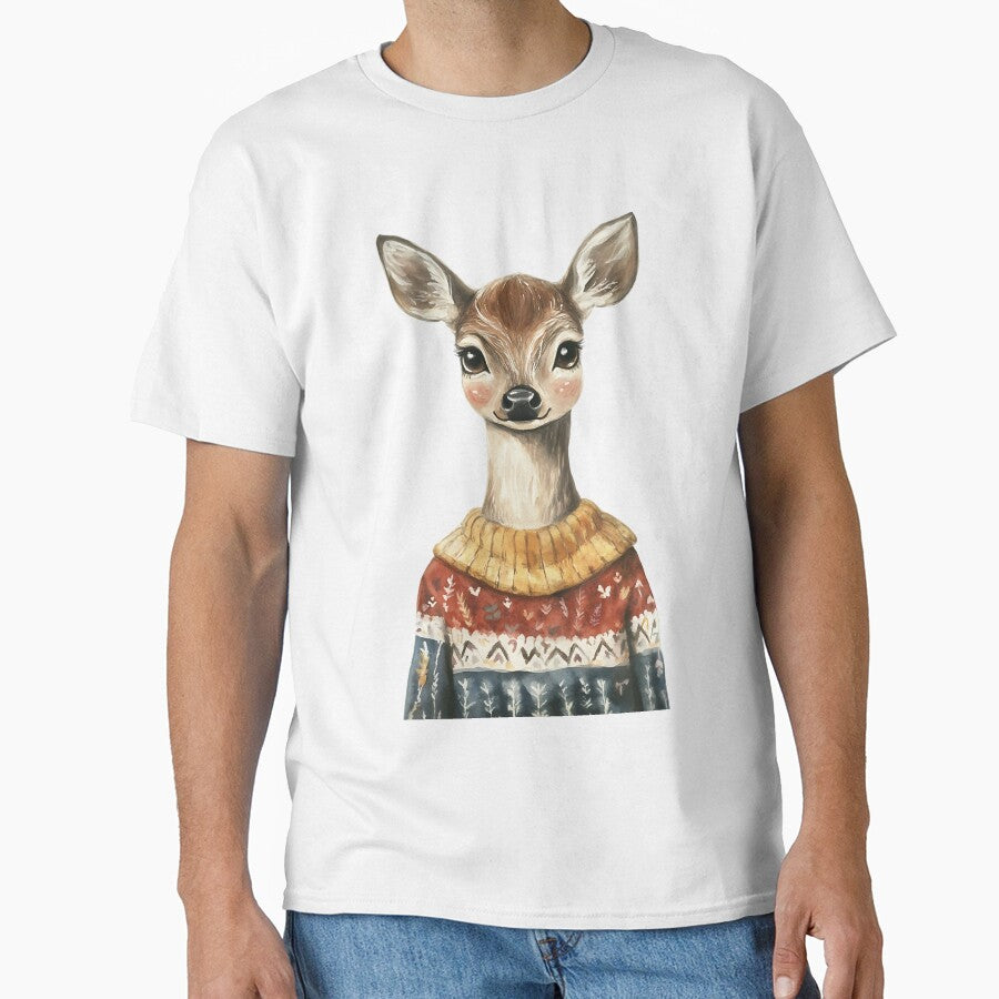 Cottagecore Deer by bapupa T-Shirts, Hoodie, Sweatshirt | BlankRebels.com (Image 1)