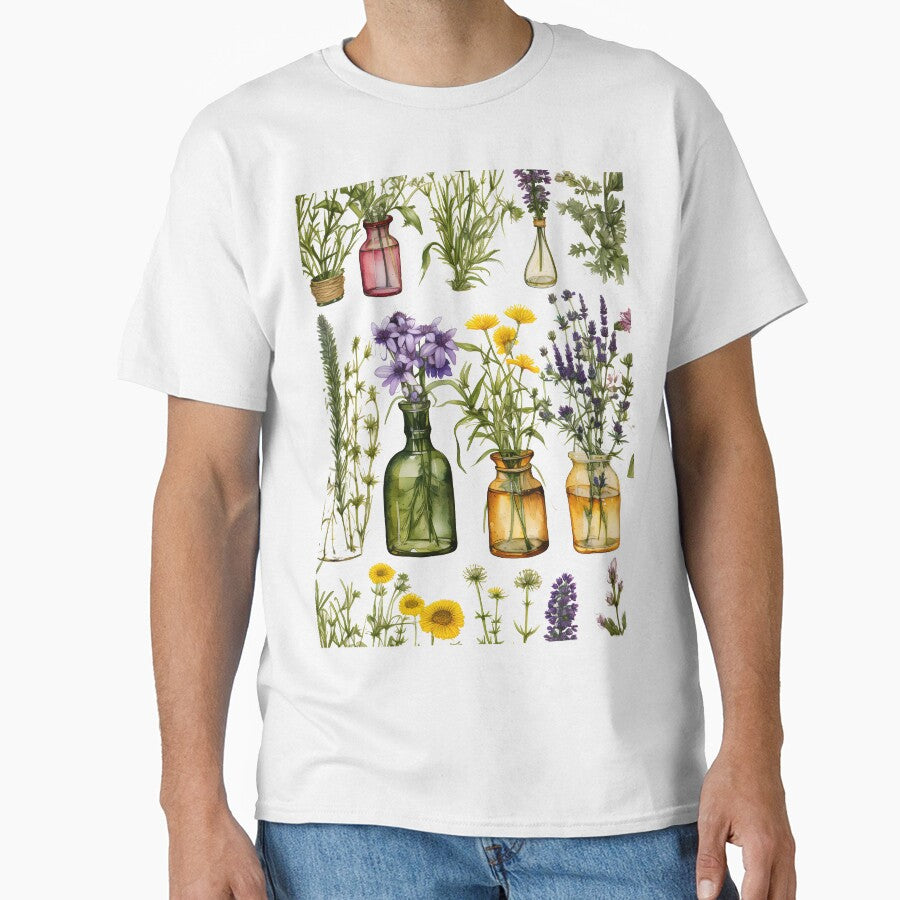 Botanical Pattern by BellaLawi T-Shirts, Hoodie, Sweatshirt | BlankRebels.com (Image 1)