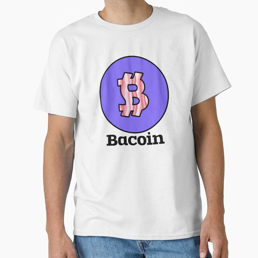 Bacoin crypto cryptocurrency joke digital currency meme coin by Captain-Jackson T-Shirts, Hoodie, Sweatshirt (Image 1)