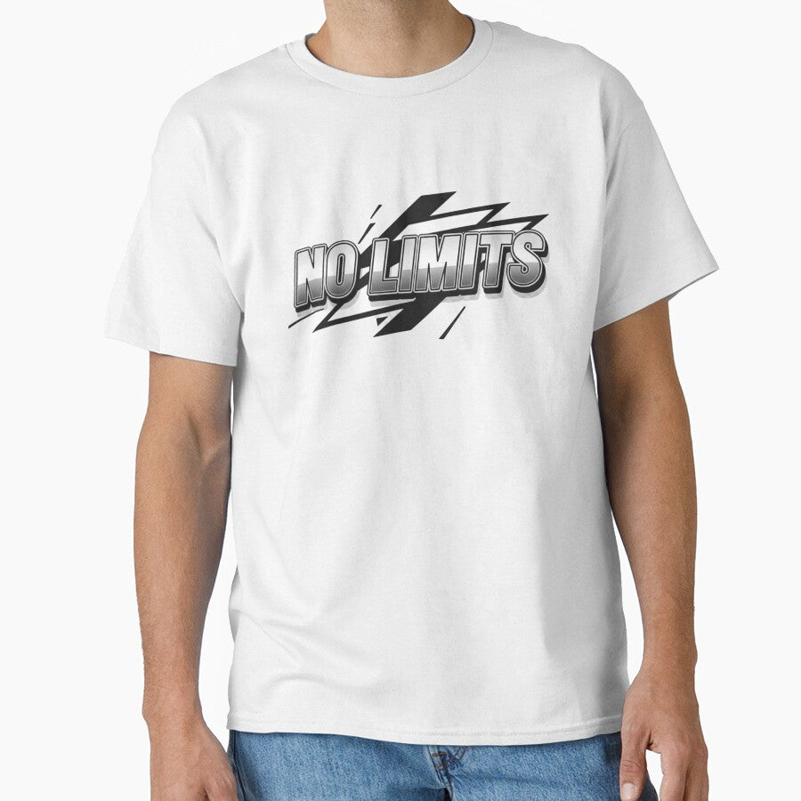 No Limits – Streetwear & Gym Motivation Quote by Momay-designer T-Shirts, Hoodie, Sweatshirt | BlankRebels.com (Image 1)