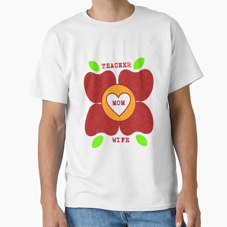 Teacher, Mom, Wife by TeachUrb T-Shirts, Hoodie, Sweatshirt | BlankRebels.com (Image 1)