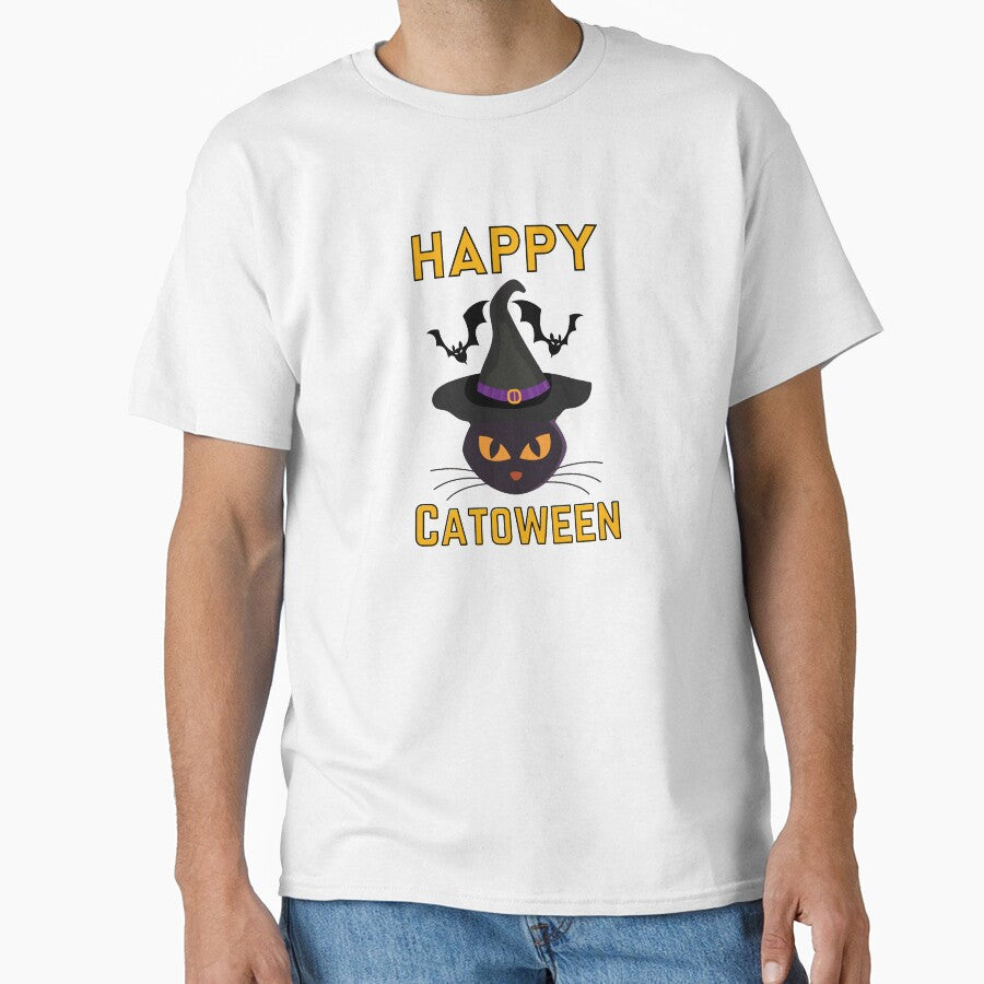 Happy Catoween - Halloween Cat by CreativeMansion T-Shirts, Hoodie, Sweatshirt | BlankRebels.com (Image 1)