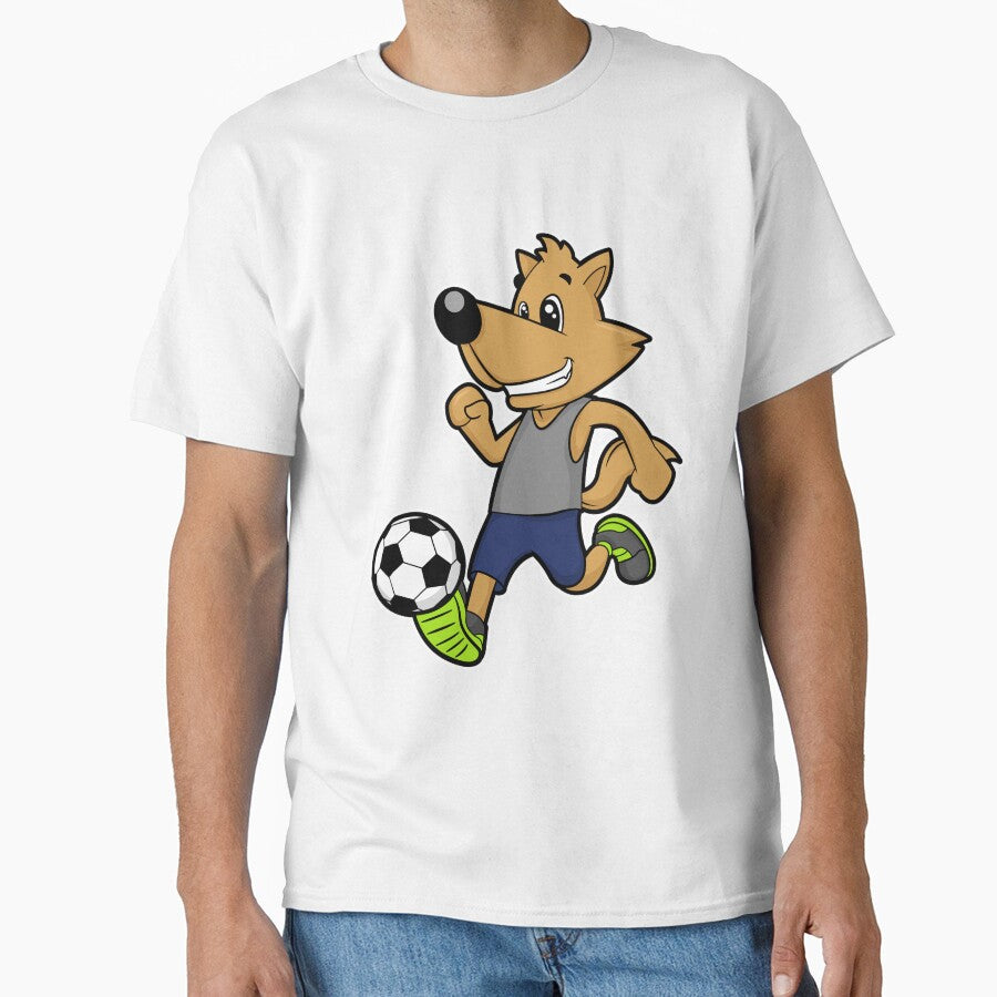Dog as Soccer player at Soccer by Snabdesign84