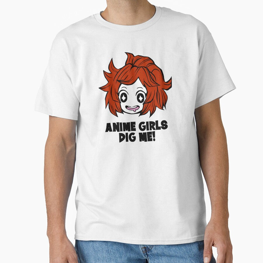 Anime Girls Dig Me! by jaxdarkstar T-Shirts, Hoodie, Sweatshirt | BlankRebels.com (Image 1)
