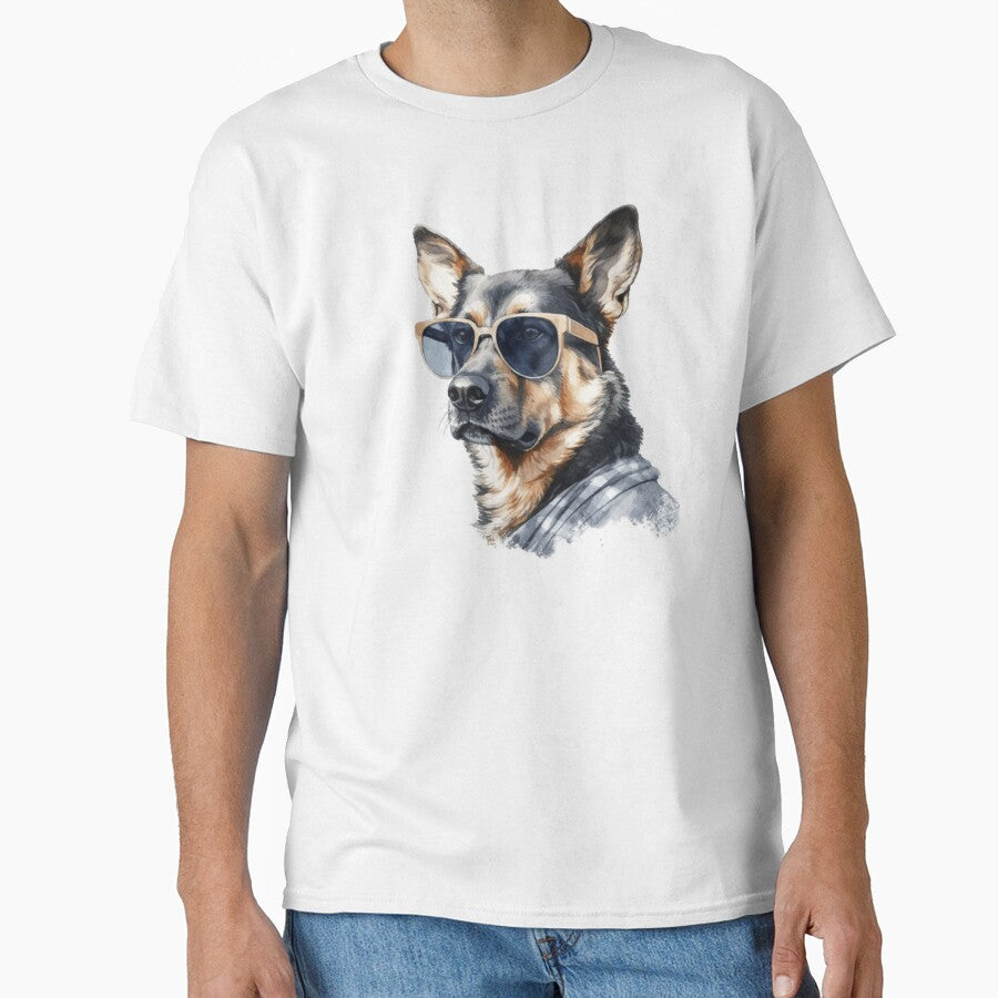 dog with sunglasses 2 by jessagirl T-Shirts, Hoodie, Sweatshirt | BlankRebels.com (Image 1)
