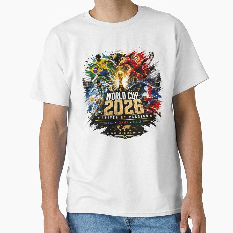 WORLD CUP 2026, Vintage Driven By Passion Aesthetic by OROSTATE