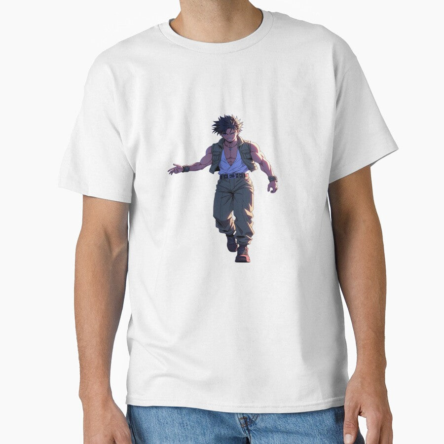 Anime Festival Warrior – Streetwear Muscle Art | Coachella Aesthetic Anime T-Shirt & Sticker by Sushikidsntod... (Image 1)