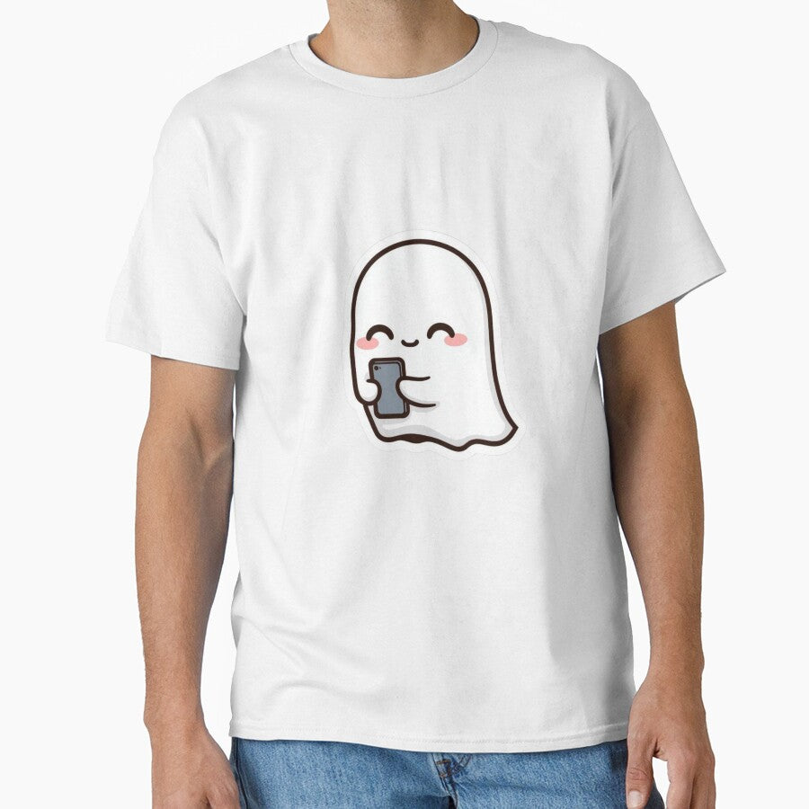 Mentally Offline Ghost by Low Battery Society T-Shirts, Hoodie, Sweatshirt | BlankRebels.com (Image 1)