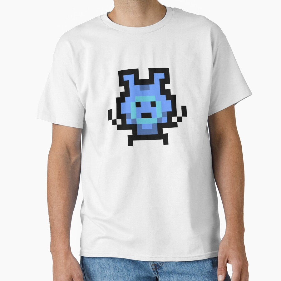 Blue Cat Pixel Art by quarantineshop