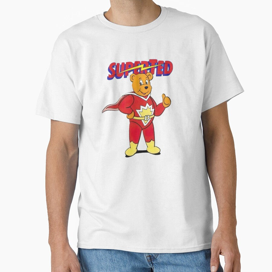 Superted Cartoon Retro Classic TV Series by Retr0Tshirts
