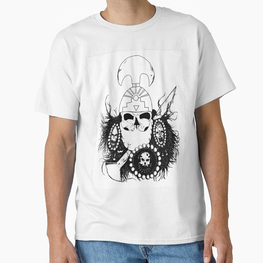 Skull Shaman by FontheadArt T-Shirts, Hoodie, Sweatshirt | BlankRebels.com (Image 1)