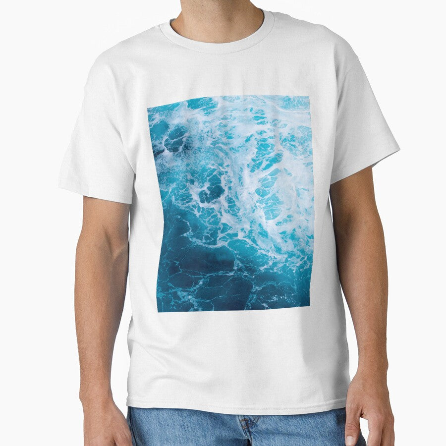 Blue Ocean, Water by Hinny8 T-Shirts, Hoodie, Sweatshirt | BlankRebels.com (Image 1)