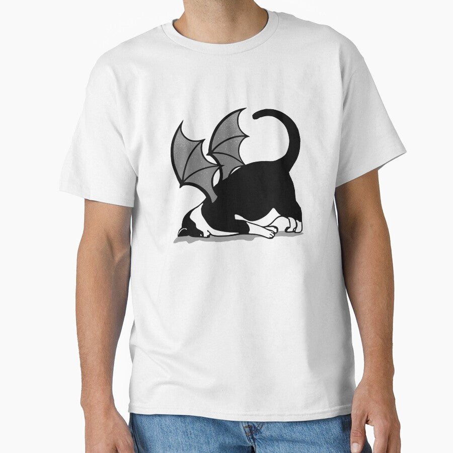 Cat Bat Halloween Orange pattern by BeebooDesign T-Shirts, Hoodie, Sweatshirt | BlankRebels.com (Image 1)