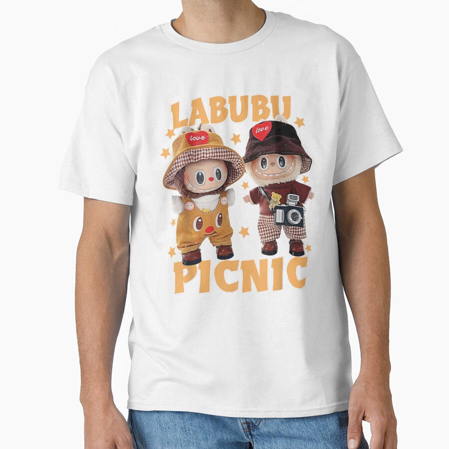 Meme Funny Labubu Picnic with F R I E N D S by Denenberg Jardel T-Shirts, Hoodie, Sweatshirt | BlankRebels.com (Image 1)