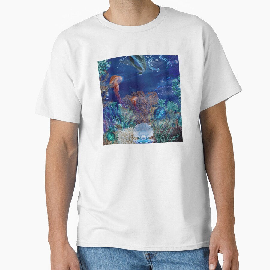 Under The Ocean by Asmaa Abdul-Azim T-Shirts, Hoodie, Sweatshirt | BlankRebels.com (Image 1)