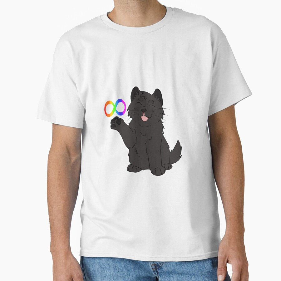 Autism kitten black by paintedpaw-cat T-Shirts, Hoodie, Sweatshirt | BlankRebels.com (Image 1)