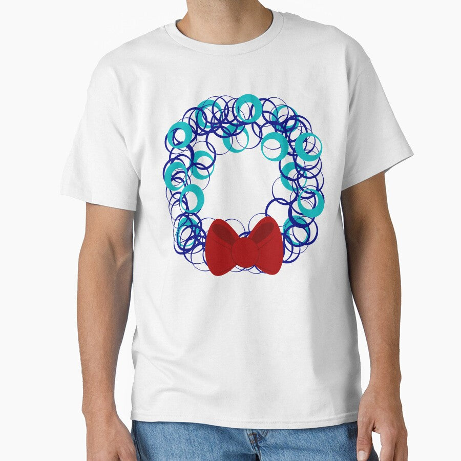 Wintery Holiday Wreath by Risa-C T-Shirts, Hoodie, Sweatshirt | BlankRebels.com (Image 1)