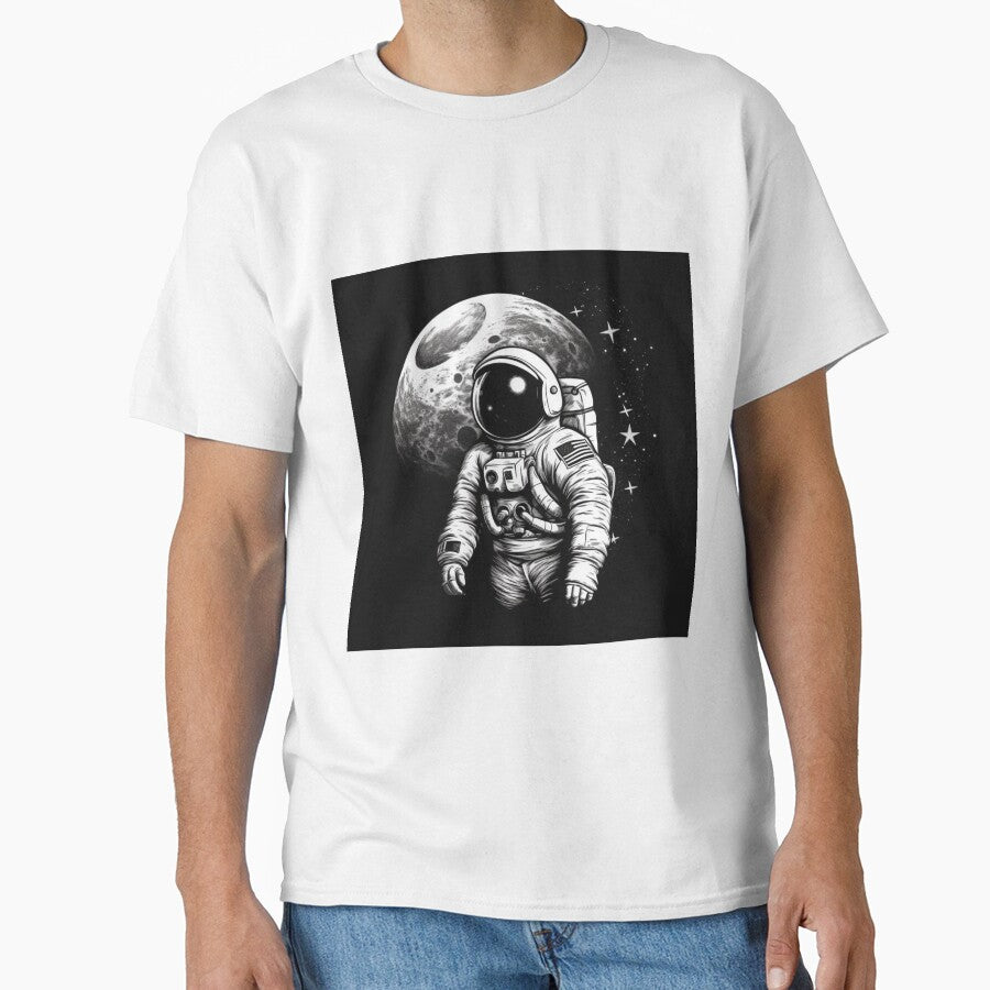 Astronaut in space by Digital-Space T-Shirts, Hoodie, Sweatshirt | BlankRebels.com (Image 1)