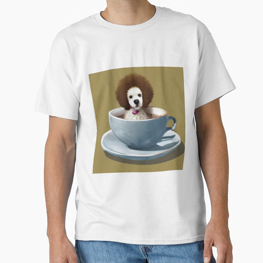 A DOG INSIDE A COFFE CUP by Megh Trivedi T-Shirts, Hoodie, Sweatshirt | BlankRebels.com (Image 1)
