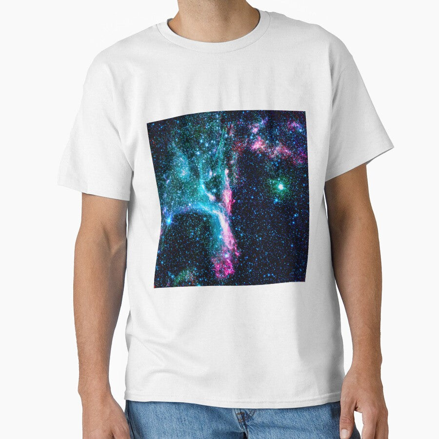 Turquoise Milky Way Star Galaxy by newburyboutique T-Shirts, Hoodie, Sweatshirt | BlankRebels.com (Image 1)