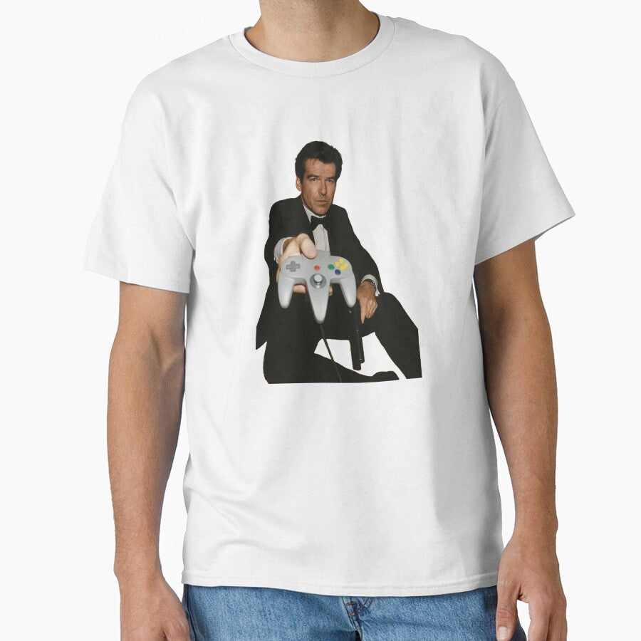 Goldeneye 007 Pierce Brosnan by BronxArtist T-Shirts, Hoodie, Sweatshirt | BlankRebels.com (Image 1)