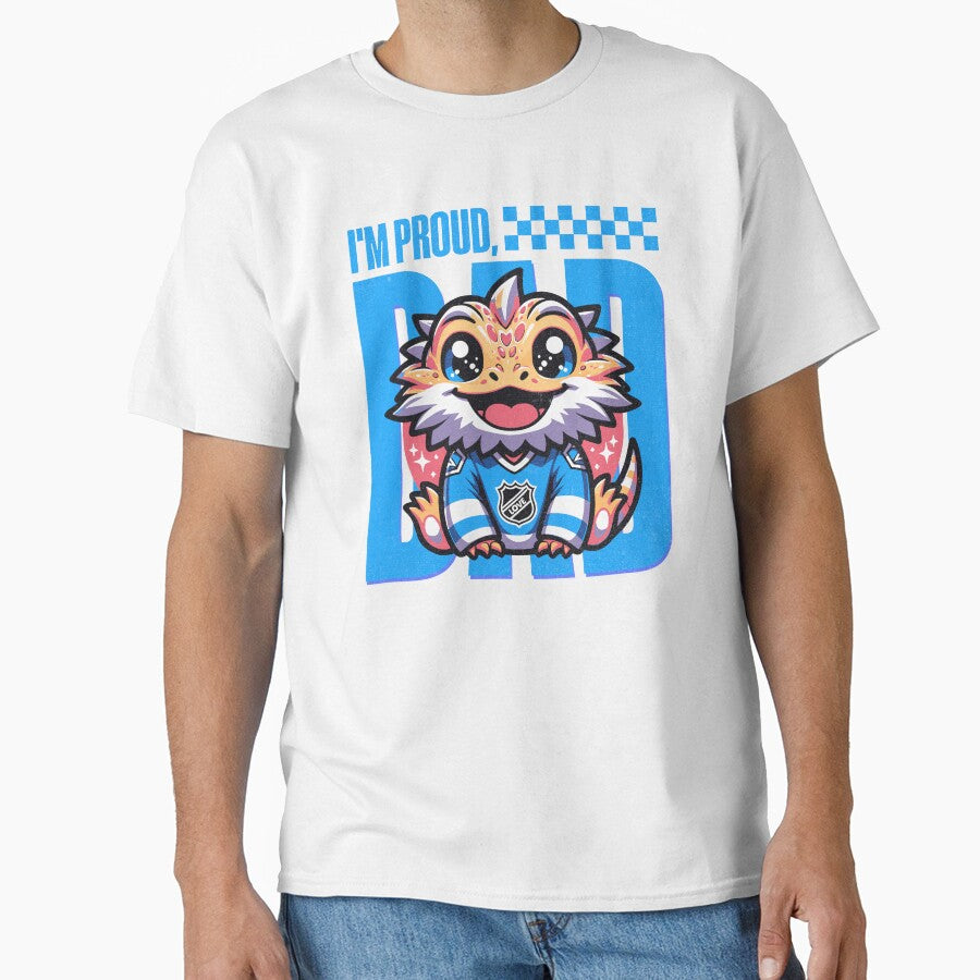 Bearded Dragon Dad  Proud Reptile Lovers by aylastyle T-Shirts, Hoodie, Sweatshirt | BlankRebels.com (Image 1)