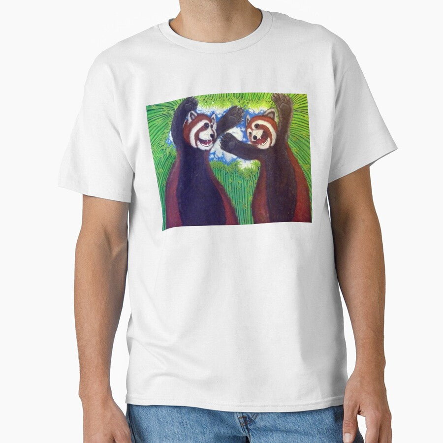 Red Pandas amongst bamboo (not actual title) by AbomProd
