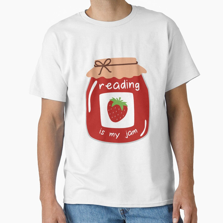 Reading Is My Jam Library Vibes by HumansStuck12 T-Shirts, Hoodie, Sweatshirt | BlankRebels.com (Image 1)