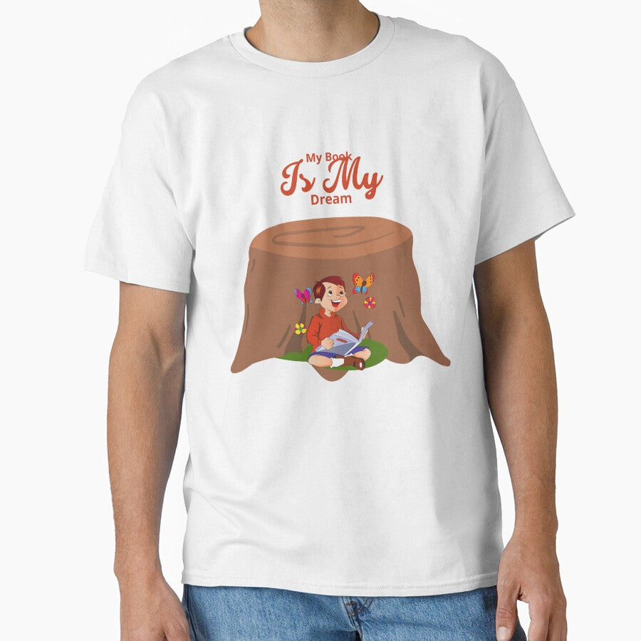 My Book Is My Dream T-shirt by Tiendadeamor