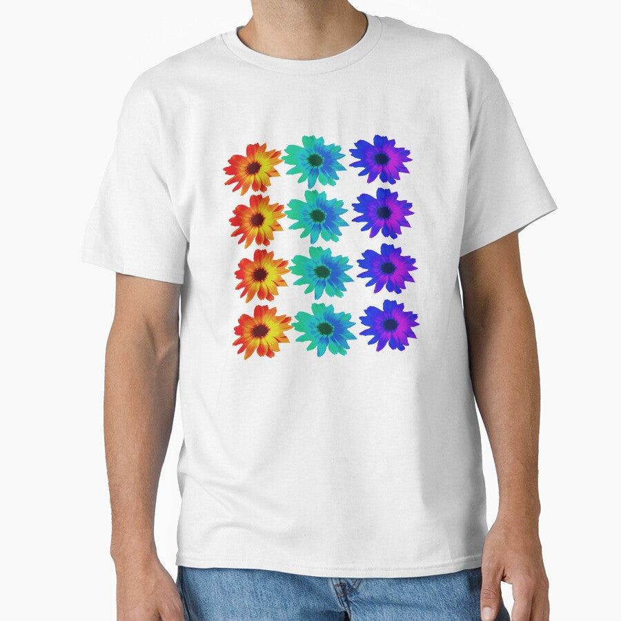 Rainbow of flowers by SleepingFlower T-Shirts, Hoodie, Sweatshirt | BlankRebels.com (Image 1)