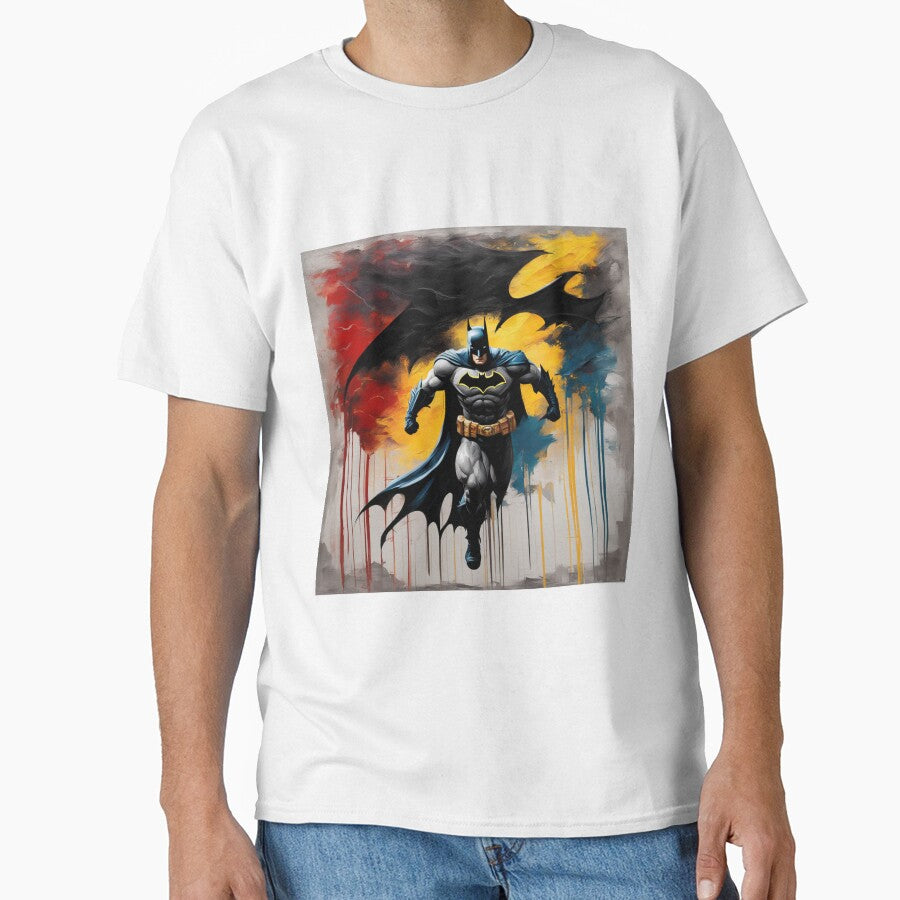 Scary superhero in paints by The-Lerach T-Shirts, Hoodie, Sweatshirt | BlankRebels.com (Image 1)