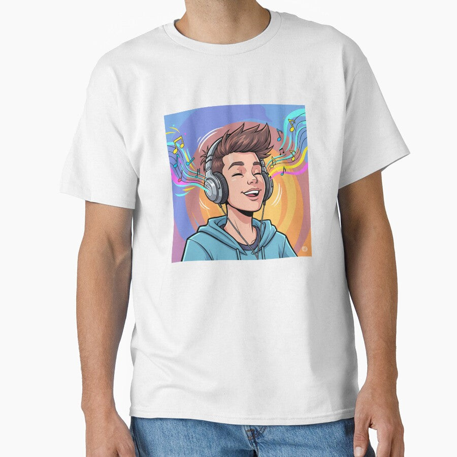 Music Lover by Saikat Sengupta T-Shirts, Hoodie, Sweatshirt | BlankRebels.com (Image 1)