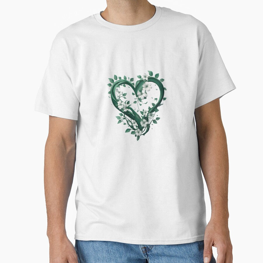 Green Love Heart by Greenway Creations T-Shirts, Hoodie, Sweatshirt | BlankRebels.com (Image 1)