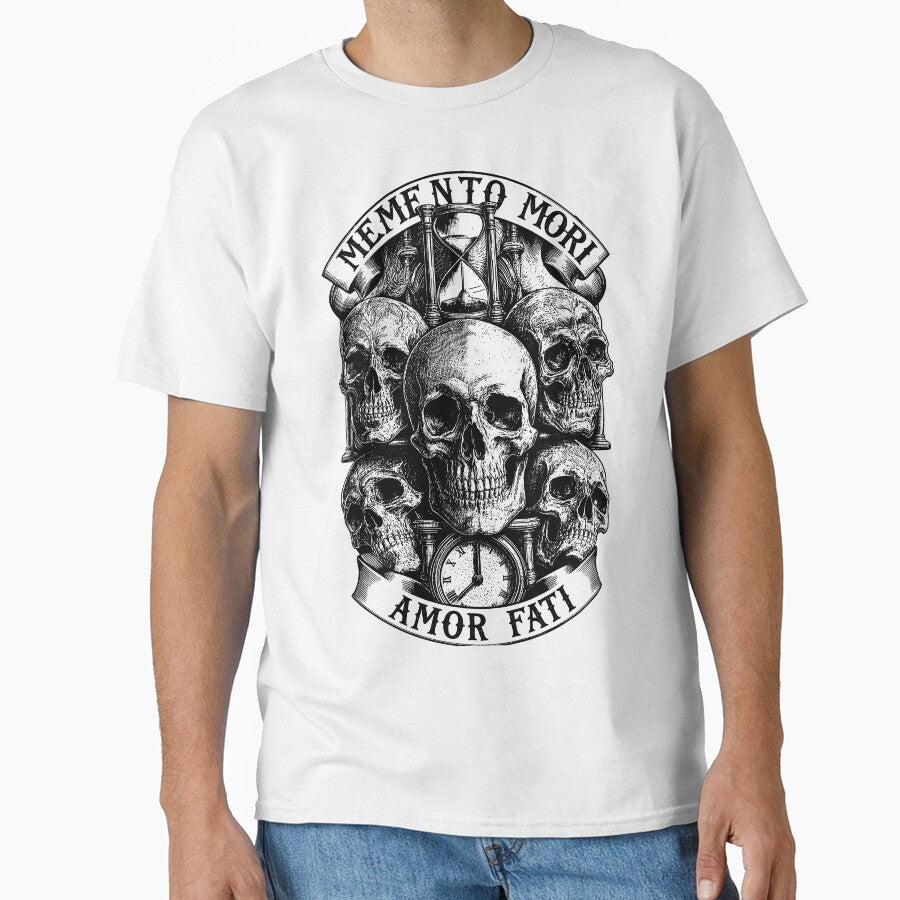 Memento Mori Amor Fati Stoic Philosophy by Buzzworthy Threads