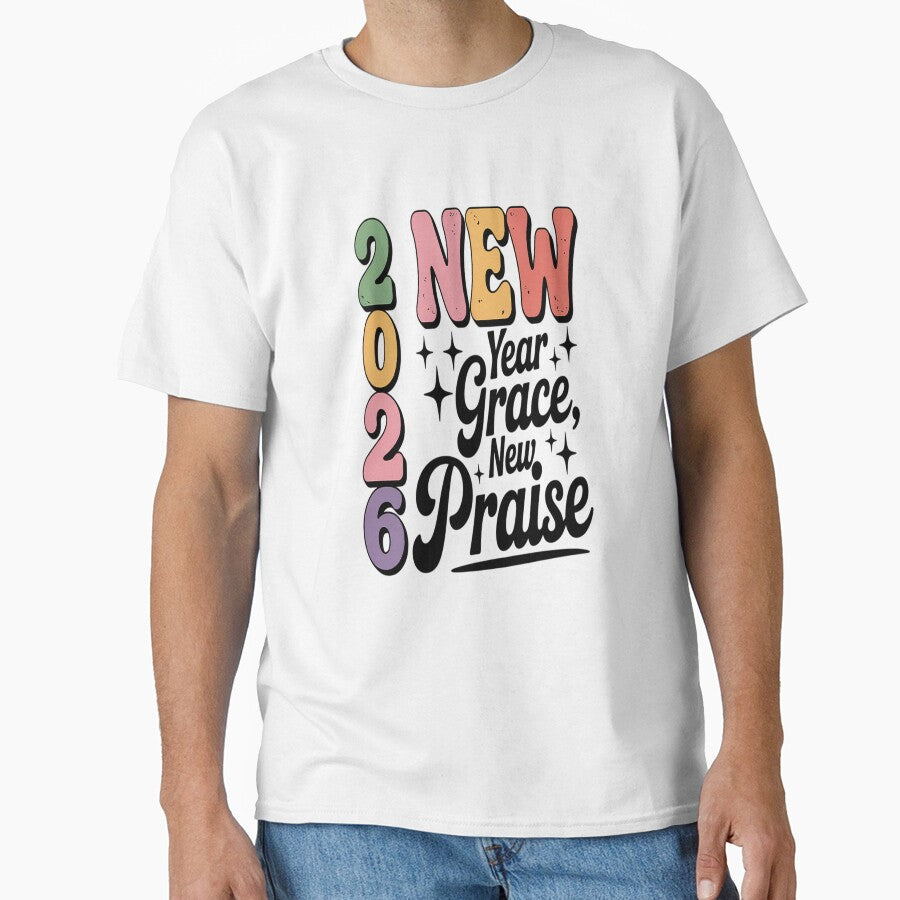 Happy New Year New Grace New Praise 2026 New Year's Eve by Moxizz T-Shirts, Hoodie, Sweatshirt | BlankRebels.com (Image 1)