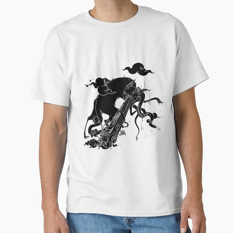 Strange Cat And Snake Surreal Art by cellsdividing