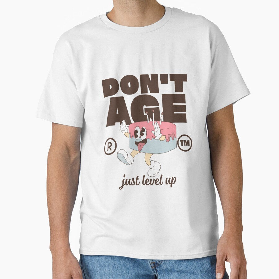 Don't age just level up by Peerless-Prime T-Shirts, Hoodie, Sweatshirt | BlankRebels.com (Image 1)