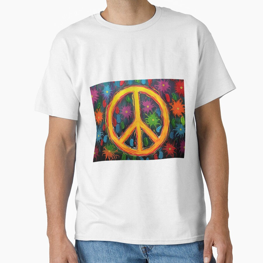 Hippie sign for hippie souls by Rosaliartbook T-Shirts, Hoodie, Sweatshirt | BlankRebels.com (Image 1)
