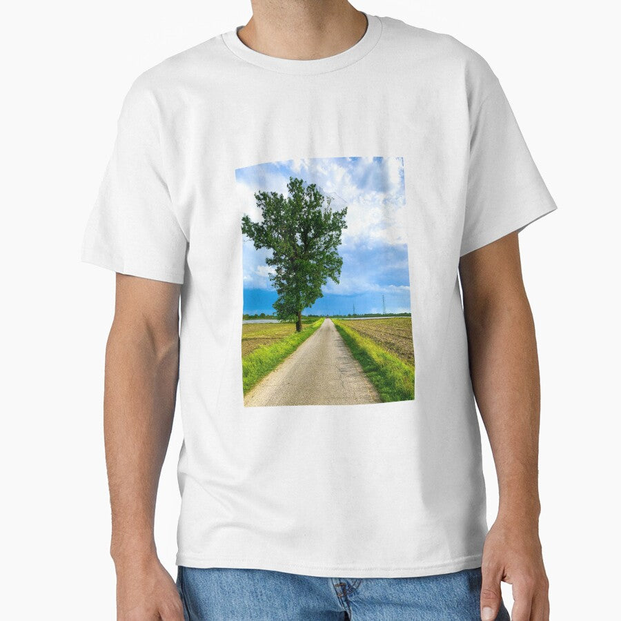 Tree Country Land Landscape Grass Nature Italy by eleonoraingrid T-Shirts, Hoodie, Sweatshirt | BlankRebels.com (Image 1)