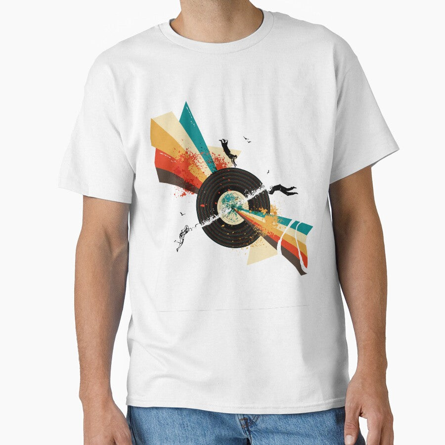 Vinyl record rainbow by Artpeggio T-Shirts, Hoodie, Sweatshirt | BlankRebels.com (Image 1)