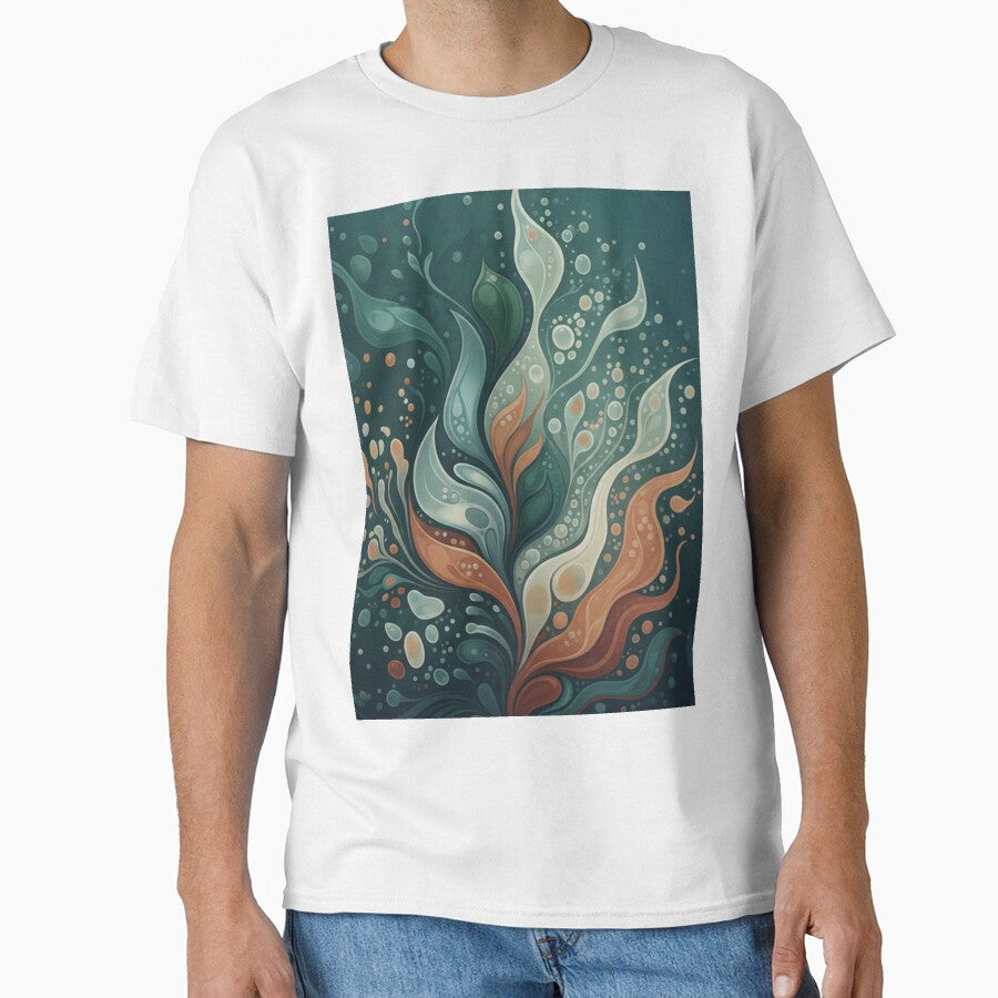 Abstract Kelp Forest Organic Marine by AnimalAirtistry T-Shirts, Hoodie, Sweatshirt | BlankRebels.com (Image 1)