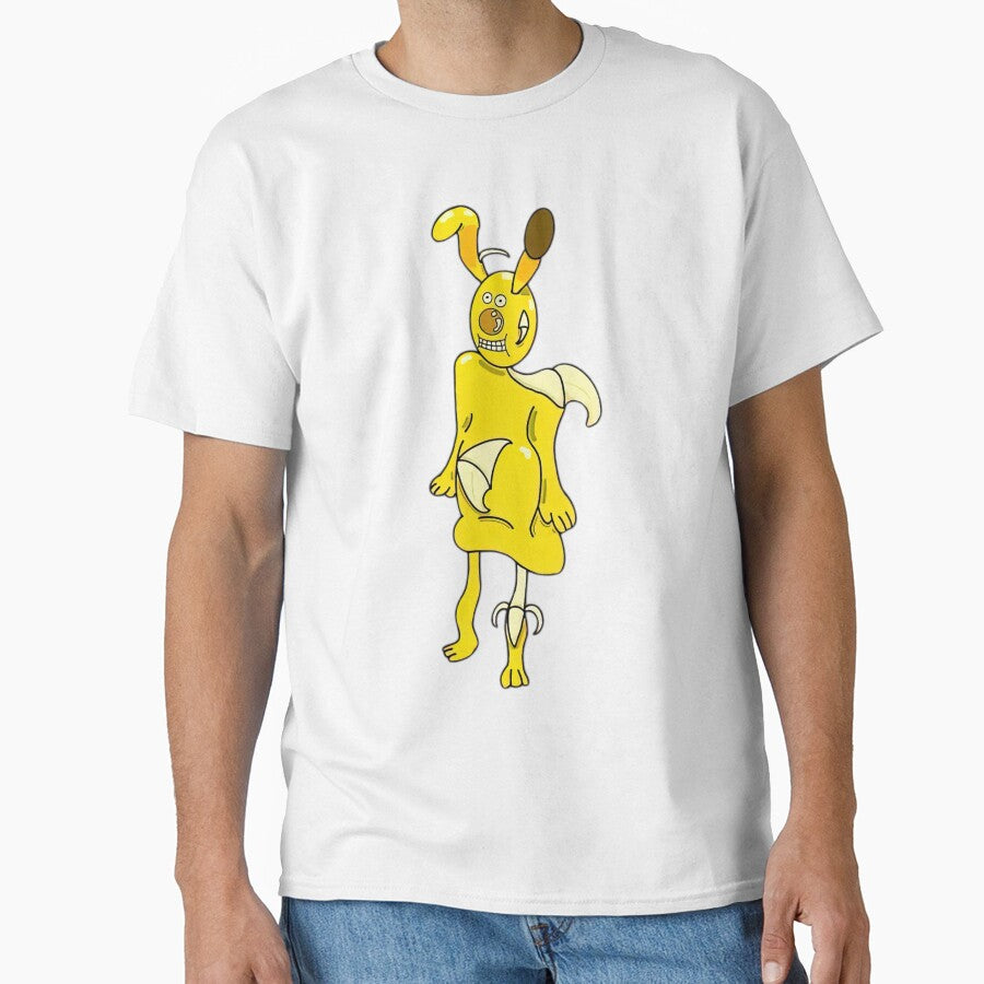 Long-Eared Yellow Creature  with Distorted Skin by libgialika T-Shirts, Hoodie, Sweatshirt | BlankRebels.com (Image 1)