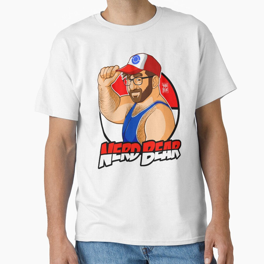 NERD BEAR - DARK BEARD by bobobear T-Shirts, Hoodie, Sweatshirt | BlankRebels.com (Image 1)