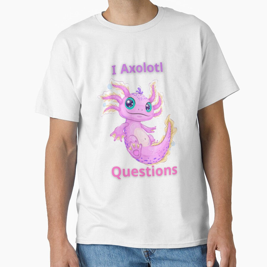 i axolotl questions by Artsy Aura ⭐⭐⭐⭐⭐ T-Shirts, Hoodie, Sweatshirt | BlankRebels.com (Image 1)