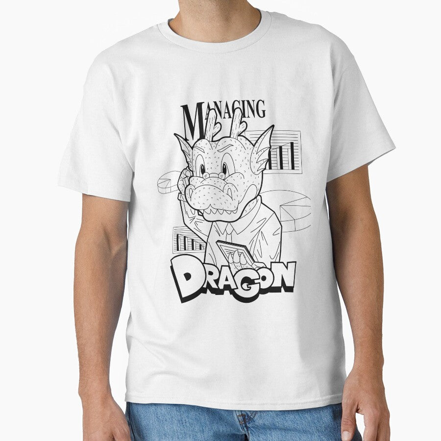 Managing Dragon Manga Style Character by SUPERHERON T-Shirts, Hoodie, Sweatshirt | BlankRebels.com (Image 1)