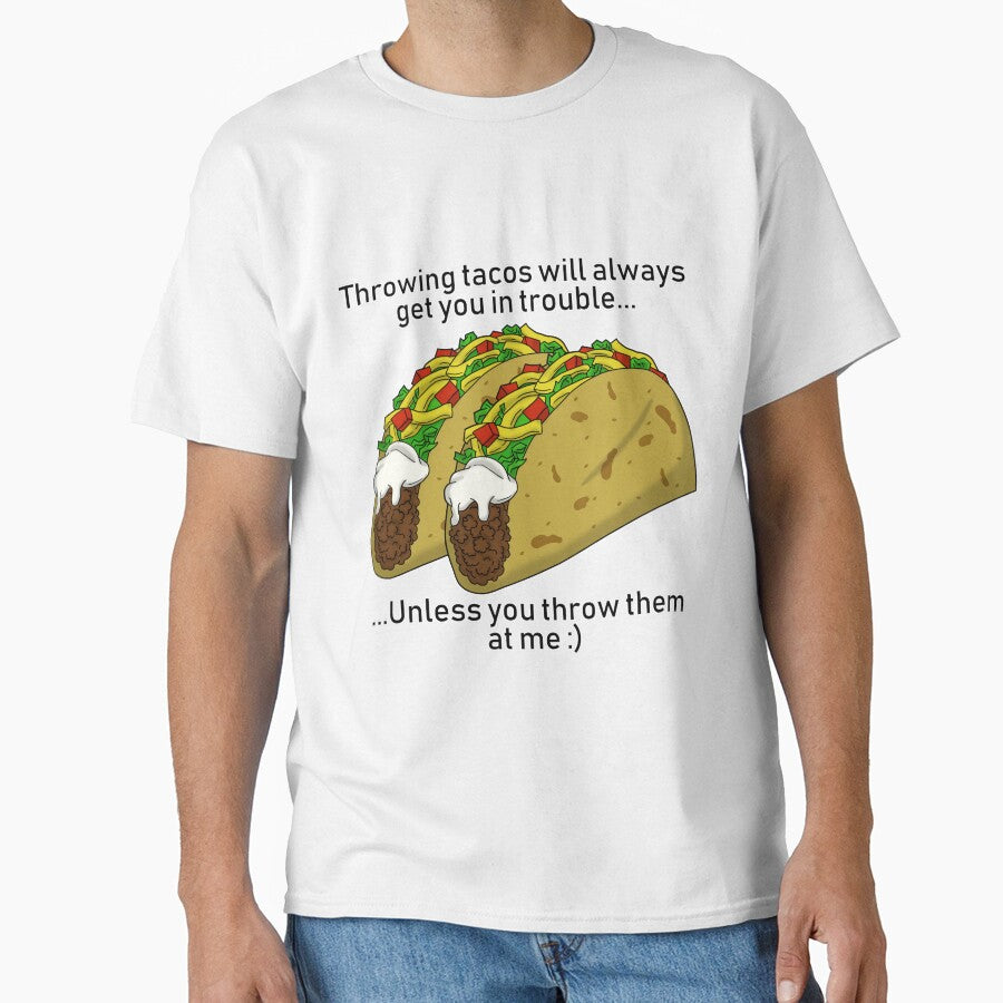 Throwing Tacos will get you in Trouble by KlickWitch T-Shirts, Hoodie, Sweatshirt | BlankRebels.com (Image 1)