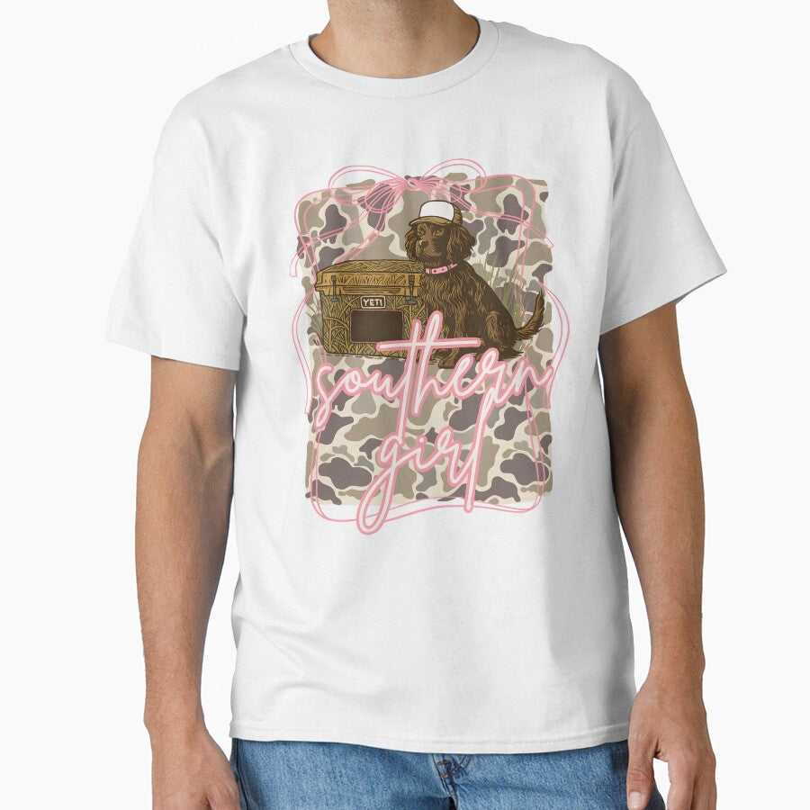 Southern Girl Dog by stephenflashart T-Shirts, Hoodie, Sweatshirt | BlankRebels.com (Image 1)