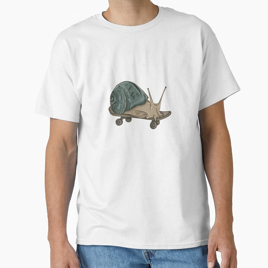 Snail On A Skateboard by luvrest T-Shirts, Hoodie, Sweatshirt | BlankRebels.com (Image 1)