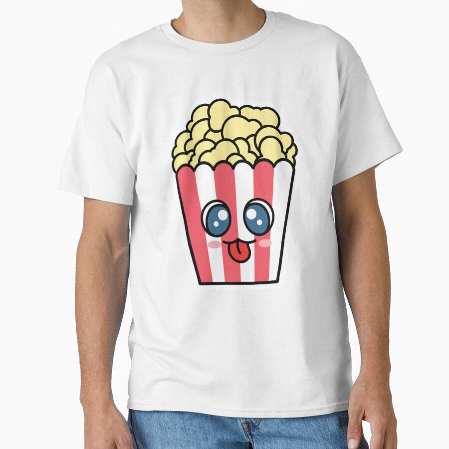 kawaii popcorn by Raymi03 T-Shirts, Hoodie, Sweatshirt | BlankRebels.com (Image 1)