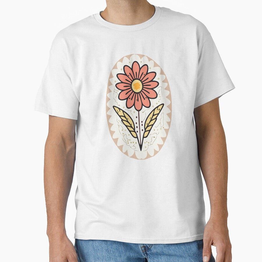 Bohemian Flower T-Shirts – Stylish & Artistic Boho Tees for Women & Men by MintCreativeSH